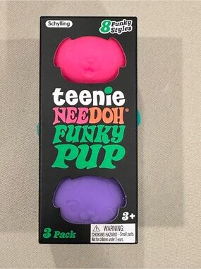NeeDoh Funky Pups - Multi Color NWT